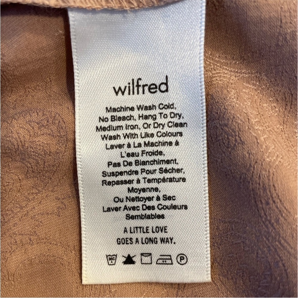Aritzia Wilfred Rive Rose Gold Romper EUC - Picture 12 of 12